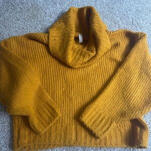 Pilcro Anthropologie cowl sweater xs